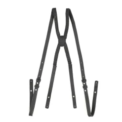 Accessoires-A.S.98 HOSENTRÄGER KADEN NERO