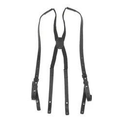 Accessoires-A.S.98 HOSENTRÄGER KADEN NERO