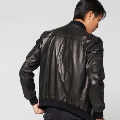 #N/A-A.S.98 LEADERJACKEN JAMES NERO