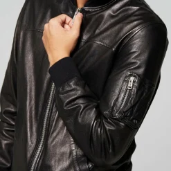 #N/A-A.S.98 LEADERJACKEN JAMES NERO