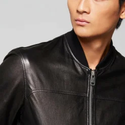 #N/A-A.S.98 LEADERJACKEN JAMES NERO