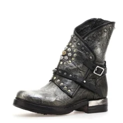 Stiefeletten-A.S.98 STIEFELETTEN ARLEY Argento