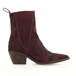 Stiefeletten-A.S.98 STIEFELETTEN COPE AMARANTO